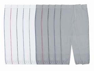 14oz Double-Knit Baseball Pants W/Piping Closeout