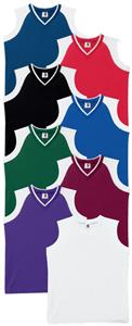 Womens/Girls Sleeveless V Neck Jerseys Closeout