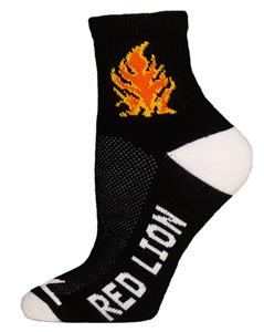 Red Lion Torch High-Tech 1/4 Crew Socks