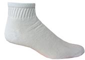 Pro Feet White Quarter Socks Pair - Closeout Pro Feet White Quarter Socks Pair - Closeout