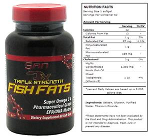 San Triple Strength Fish Fats Super Omega 3