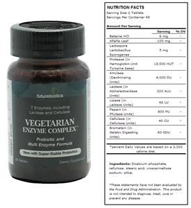 Futurebiotics Vegetarian Enzyme Complex