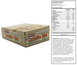 Doctors CarbRite Sugar Free Bar Cinnamon Bun
