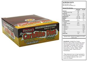Doctors CarbRite Sugar Free Bar S'Mores