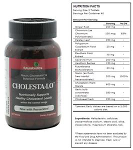 Futurebiotics Cholesta-Lo Supplement