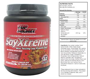 Top Secret SoyXtreme Protein Shake Dbl Chocolate