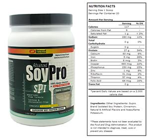 Advanced Soy Pro 1.5lb Apple Cinnamon Shake