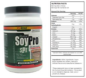 Advanced Soy Pro 1.5lb Strawberry Shake