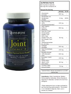 MRM Joint Synergy+ Dietary Supplement Joint Health