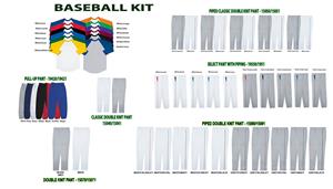 Baseball Undershirt 3/4 Length Jersey Uniform Kits