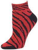 Pizzazz Cheerleaders Zebra Stripe Anklet Socks Pizzazz Cheerleaders Zebra Stripe Anklet Socks