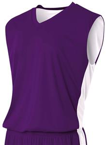 A4 Youth Reversible Moisture Mgmt Muscle Jerseys
