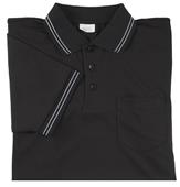 Smitty Umpire Shirt Placket Short Sleeve Black Smitty Umpire Shirt Placket Short Sleeve Black
