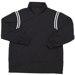 Smitty Black Umpire Jacket Pullover Long Sleeve