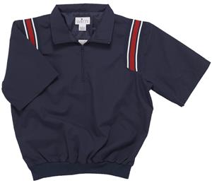 Smitty Navy Umpire Jacket Pullover 1/2 Sleeve