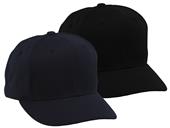 Umpire Adjustable Combination Base Cap 2" Bill