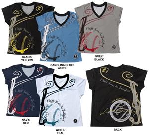 Combat Lisa Fernandez V-Neck Shirts