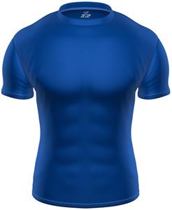 KZONE Cool Short Sleeve Shirt Tight Fit Royal