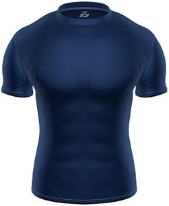 KZONE Cool Short Sleeve Shirt Tight Fit Navy