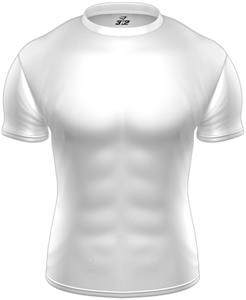 KZONE Cool Short Sleeve Shirt Tight Fit White