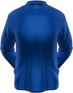 KZONE Cool Long Sleeve Shirt Loose Fit Royal