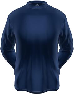 KZONE Cool Long Sleeve Shirt Loose Fit Navy