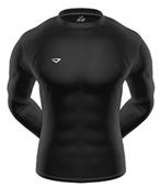 3n2 KZONE Warm Long Sleeve Shirt Tight Fit Black