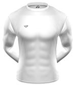 3n2 KZONE Warm Long Sleeve Shirt Tight Fit White