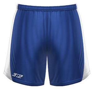 3n2 Womens Polyzone Fabric Practice Shorts Royal