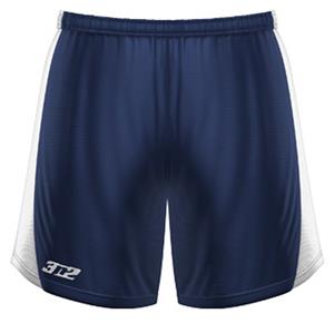 3n2 Womens Polyzone Fabric Practice Shorts Navy