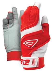 3n2 Sheepskin Leather Pro Bat Gloves Black/White