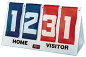 TC Sports Table Top Flip-A-Score Scoreboard