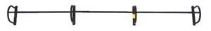 TC Sports 124" Wall Mounted Chin Up Pull Up Bar