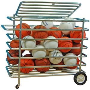 Heavy Duty Security Ball Locker Cart