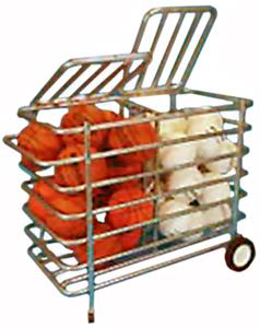 Heavy Duty Double Sided Security Ball Locker Cart