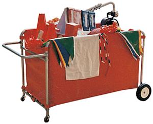 TC Sports Vinyl Storage All Sports Cart