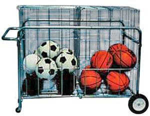 TC Sports Double Basket Portable Carrier Cart