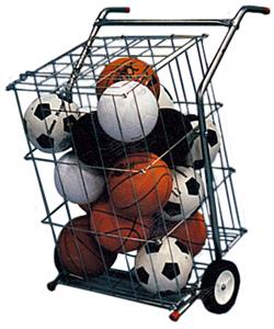 TC Sports Indoor/Outdoor Portable Basket Cart