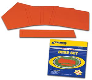 Champro Throw Down Rubber Bases Boxed (Set of 5)