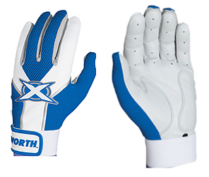 Worth Toxic Sheep Leather Batting Gloves Royal