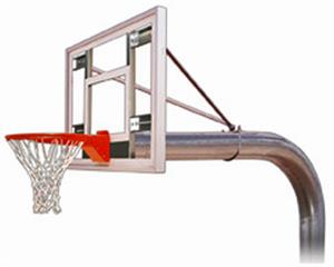 First Team Tyrant III Fixed Height Basketball Goal