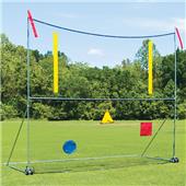 Fisher Portable Football Goal Posts w/ Net Fisher Portable Football Goal Posts w/ Net