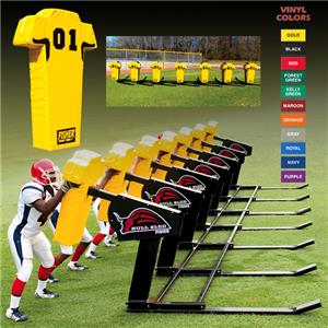 Fisher 7 Man Football Bull Sleds w/ Man Pads