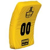 Fisher 10003 Curved Body Football Hand Shields Fisher 10003 Curved Body Football Hand Shields