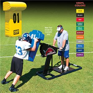 Fisher 1 Man Coach Football Bull Sleds w/ "T" Pads