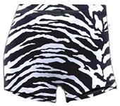 Soffe Juniors Zebra Print Compression Shorts Soffe Juniors Zebra Print Compression Shorts