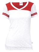 Soffe V-Neck Burn Out Football T-Shirt 10 Colors Soffe V-Neck Burn Out Football T-Shirt 10 Colors