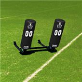 Fisher 2 Man Football Boomer Sleds w/ Round Pads Fisher 2 Man Football Boomer Sleds w/ Round Pads