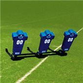 Fisher 3 Man Football Boomer Sleds w/ Man Pads Fisher 3 Man Football Boomer Sleds w/ Man Pads