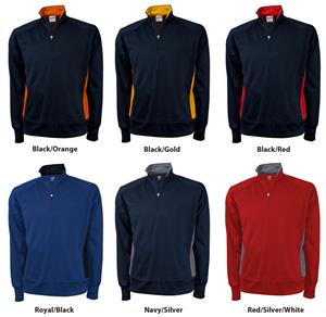 Soffe Mens Marathon Quarter Zip Jacket 6 Colors